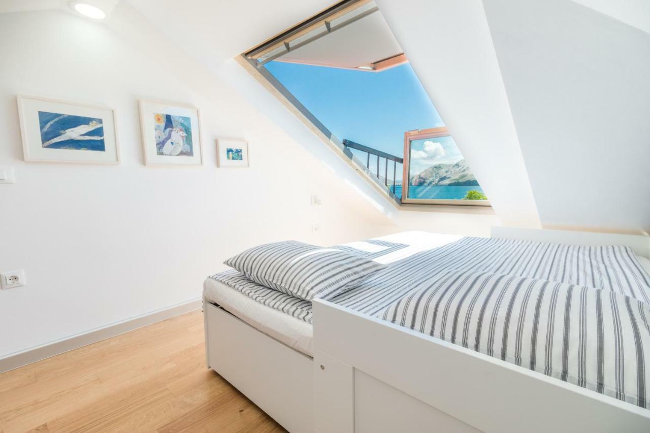Seaview Apartments Baska المظهر الخارجي الصورة